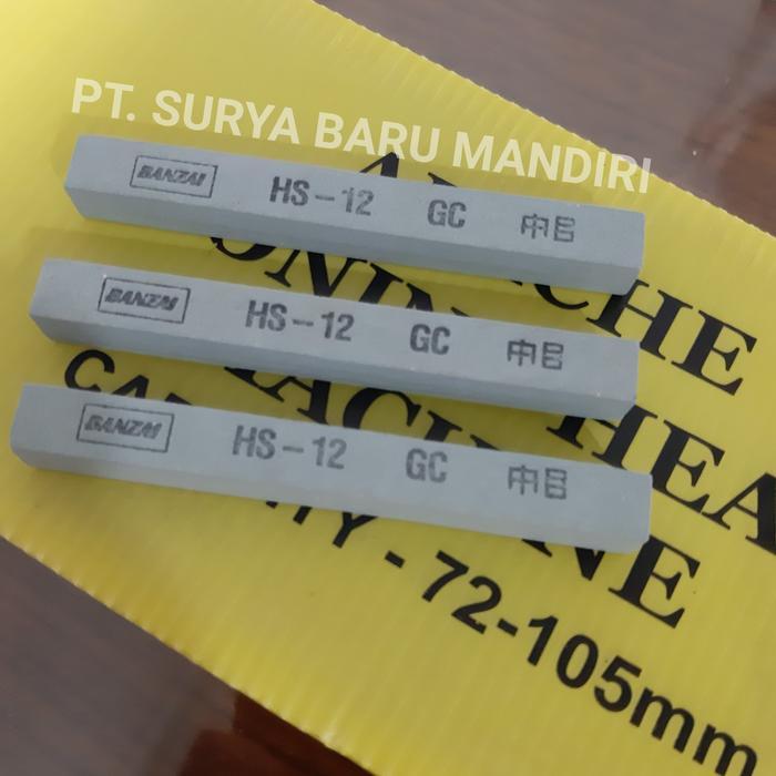 Stok Baru HONING STONE HS 12 (HALUS) / BATU HONING MERK BANZAI