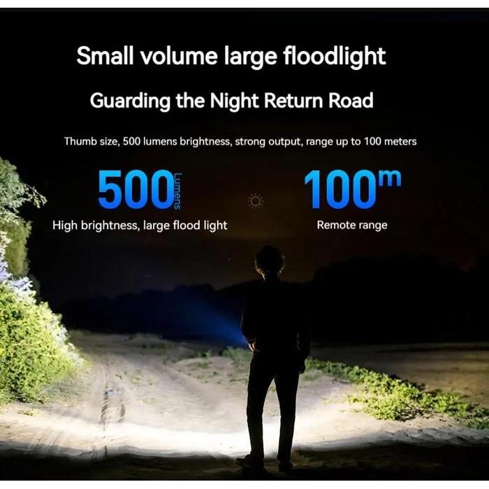 Philips Senter LED SFL1121 Lampu Senter Mini LED Flashlight Super Terang