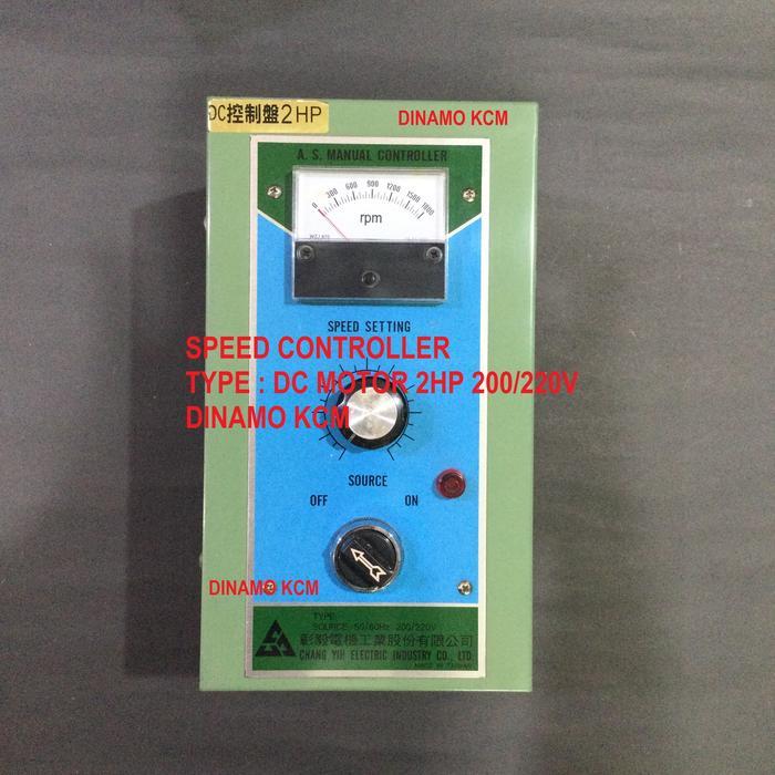 Dc Motor Controller 2Hp - Speed Controller - 200/220V - Dinamo Kcm Co