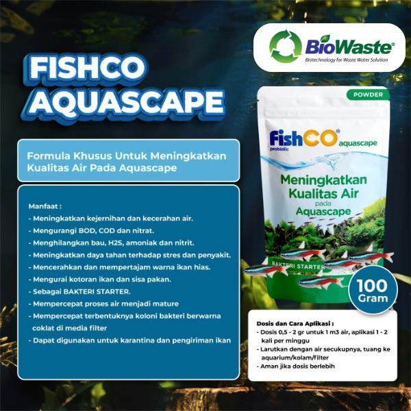FISHCO AQUASCAPE, bakteri starter untuk aquascape