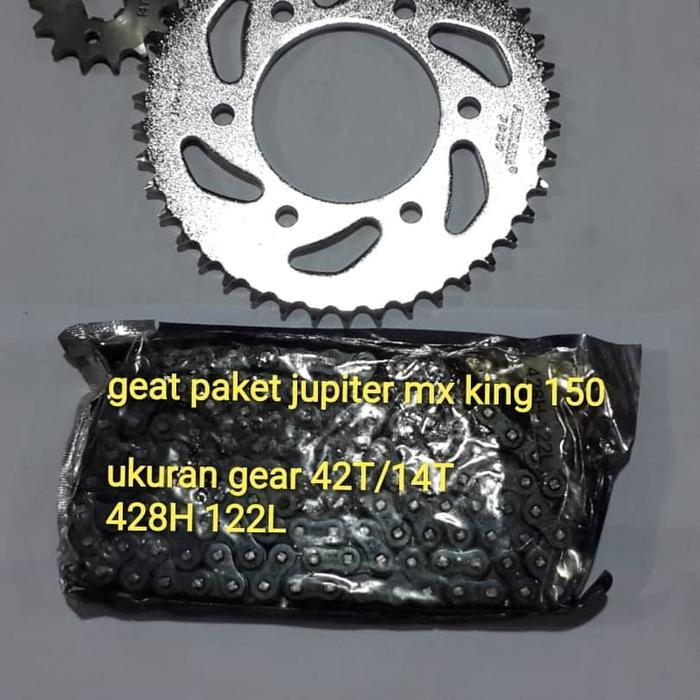 Gear Set Jupiter Mx King 150 Hardcrome Gear Paket Jupiter Mx King 150 Termurah Langka