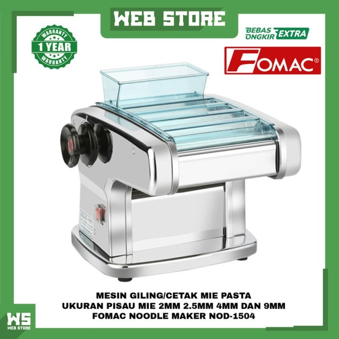 MESIN GILING MIE PENGGILING MIE PASTA LISTRIK 4 FOMAC NOD-1504 - MiniStore5