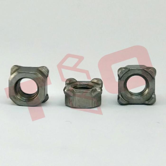 "New" Mur Las M6 Mentah - Welding Nut M6 - Mur Kotak M6 - Mur Las 6mm
