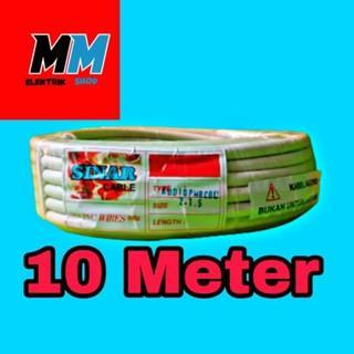 Kabel Listrik Kawat 2x1,5mm 10Meter SINAR