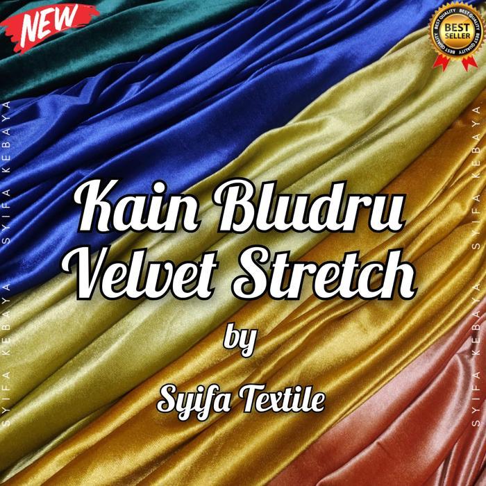Kain Bludru / Beludru Meteran / Kain Bludru Beludru Velvet Stretch
