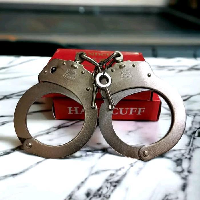 "New" borgol tangan borgol besi stainless anti karat