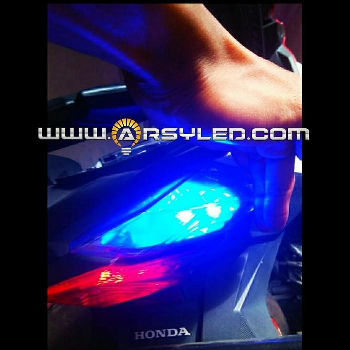 "New" Lampu LED T10 7014 7020 10 TITIK Senja Sein Mundur Motor Mobil AC DC
