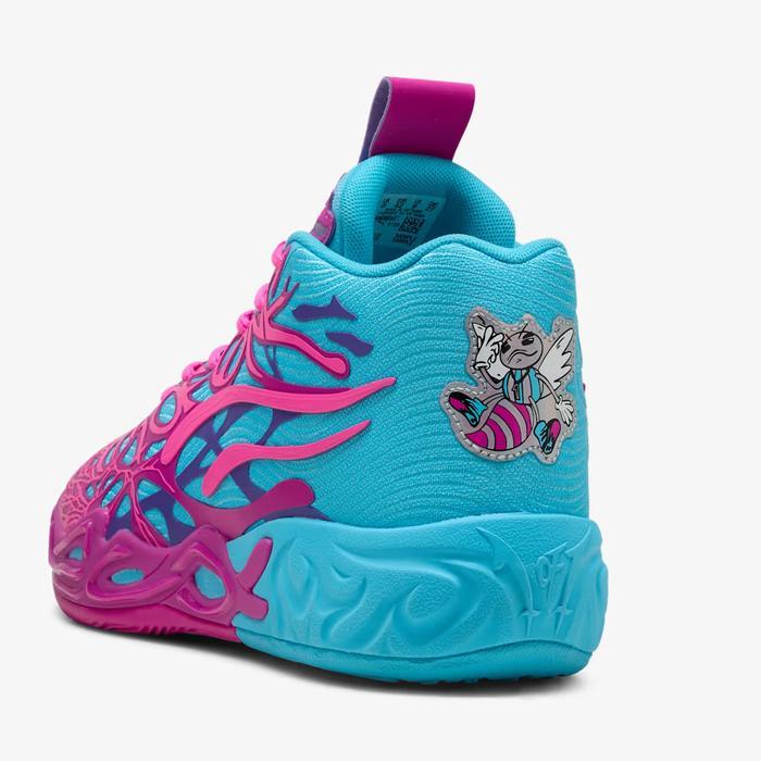 READY PUMA LAMELO MB.04 IRIDESCENT HORNETS BASKETBALL SHOES 'DEEP ORCHID/POISON PINK' PROMO BIG SALE