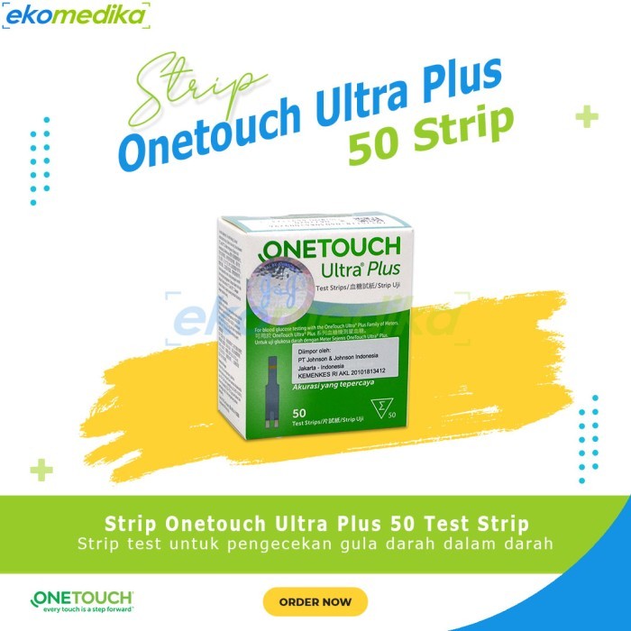STRIP GULA DARAH ONETOUCH ONE TOUCH ULTRA PLUS FLEX 25T