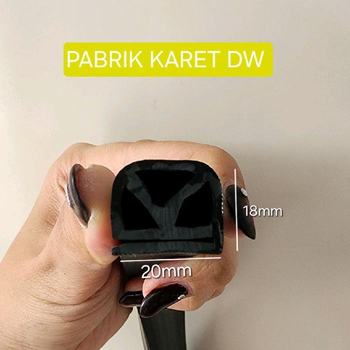 PROMO KARET COLD STORAGE / KARET KULKAS / LIS PINTU PENDINGIN LIST E GARIS