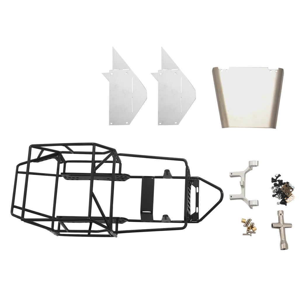 New Full Tube Frame Metal Chassis Metal Body Roll Cage for WPL C14 C24 C24-1 1/16 RC Car Upgrade