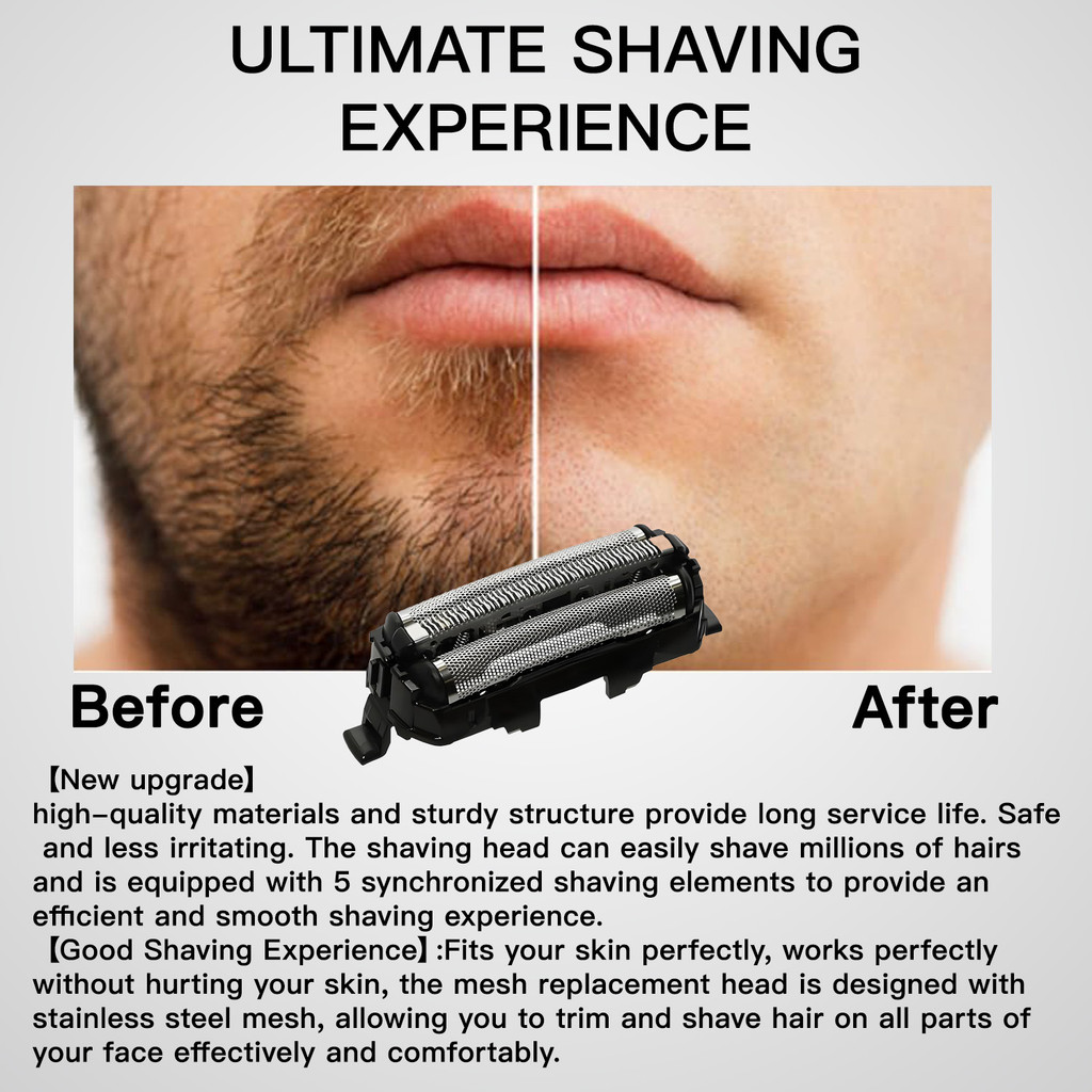 Electric Shaver Heads for Panasonic Shaver Replacement Foil and Blade Cutter Head for Panasonic