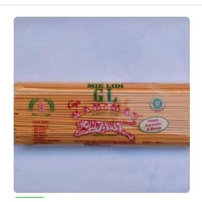 "New" Mie Lidi Medan / Mie Gomak GL cap Harimau Mie Goreng Mie Aceh Spagetti 500 gr