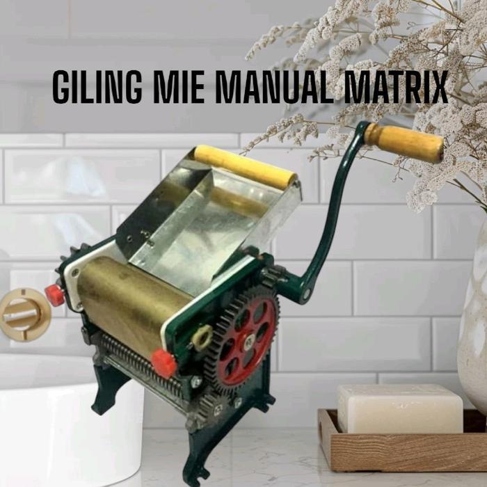 GILINGAN MIE MANUAL / Giling mie manual