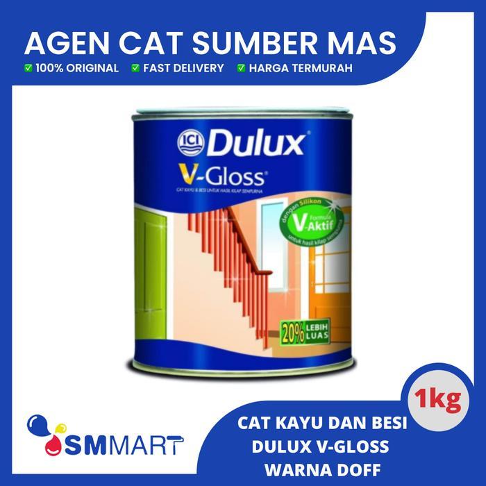 DULUX V GLOSS DOFF / CAT KAYU DAN BESI 1LTR