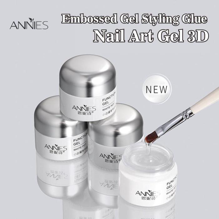 EMBOSSED GEL NAIL ART SOLID GEL NAIL ART 3D GEL NAIL ART GEL 3D BISA DIBENTUK