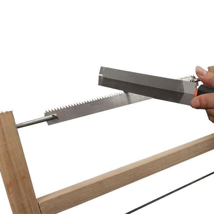 "New" Kikir Gergaji Kayu Original 6inch Kikir Gergaji Mesin Alat Asah Gergaji Kayu Kikir Besi Gepeng