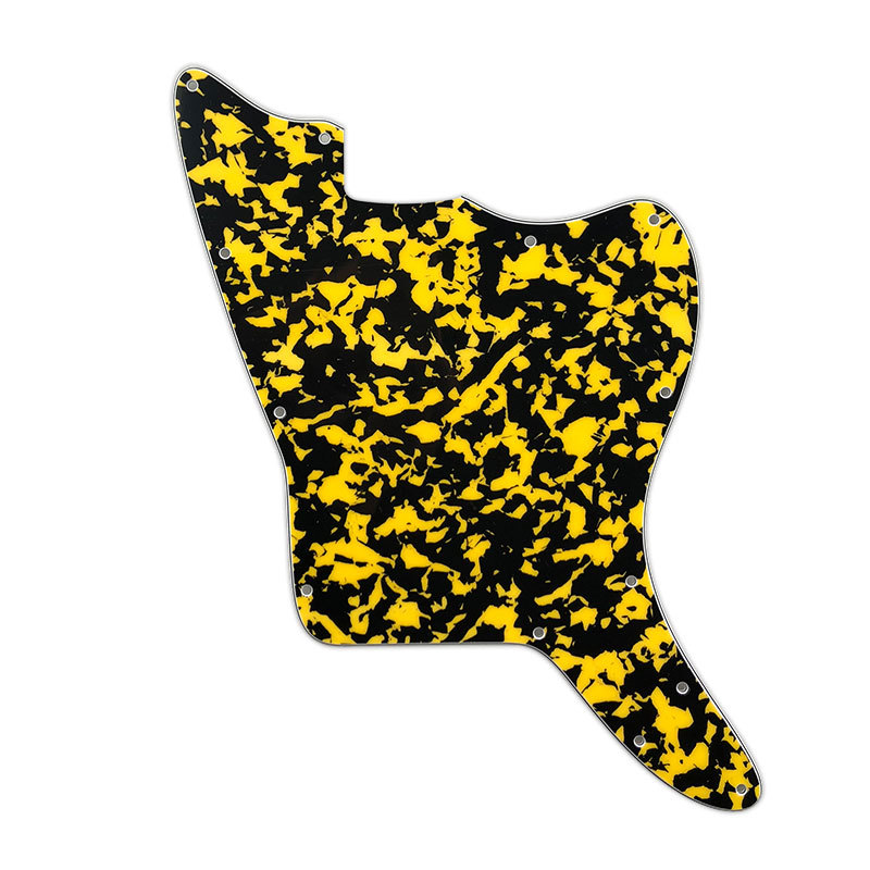 Pleroo Custom Guitar Parts - For US Jazzmaster Style Blank With Fixed Screw Holes Guitar Pickguard
