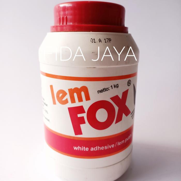 * lem fox putih 1 kg/lem kayu