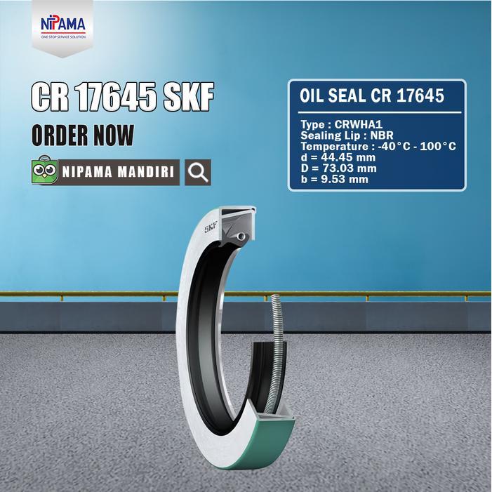 RADIAL SHAFT SEAL CR 17645 SKF