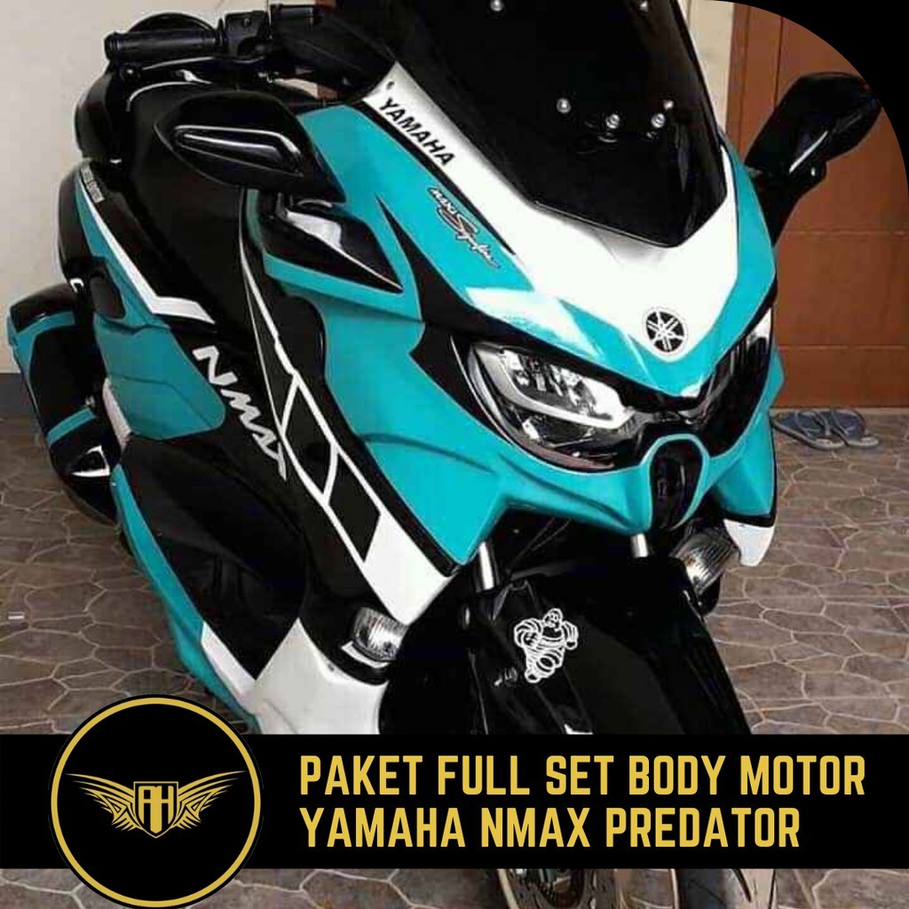 Ready Stock  paket full set body motor yamaha nmax predator Terlaris