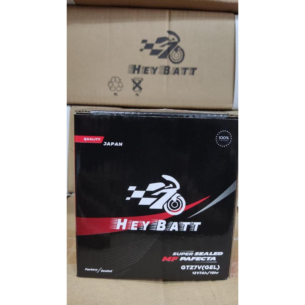 Aki Motor Heybatt Gtz-7V Gel (Untuk Motor Nmax )