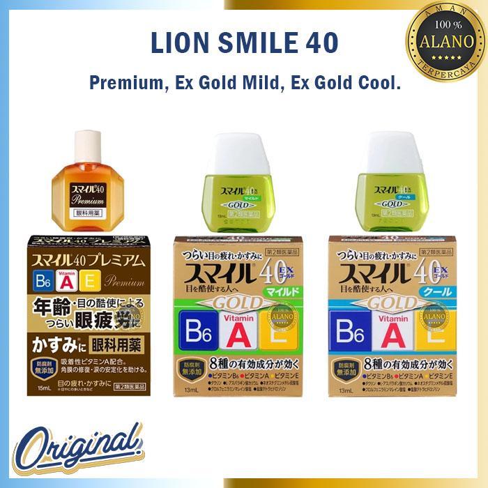 Lion Smile 40 Eye Drops Original Japan