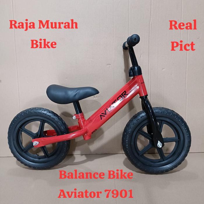 Sepeda Balance Bike Aviator 7901 Sepeda Push Bike Tanpa Pedal Aviator Gratis Ongkir