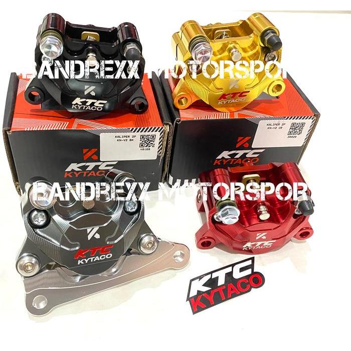 Kaliper Cakram Belakang Ktc 2 Piston For Yamaha Nmax Plug And Play.