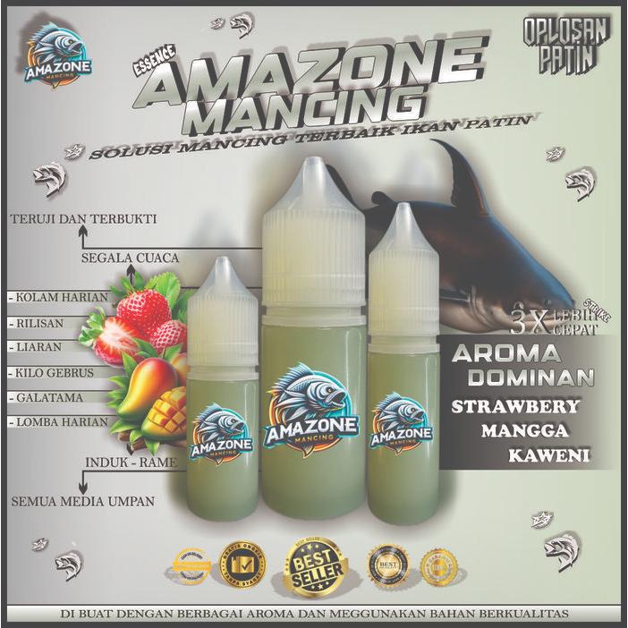 Essen Oplosan Ikan Patin Aroma Mangga Strawbery Kaweni Kualitas Premium Rame-Induk Variant