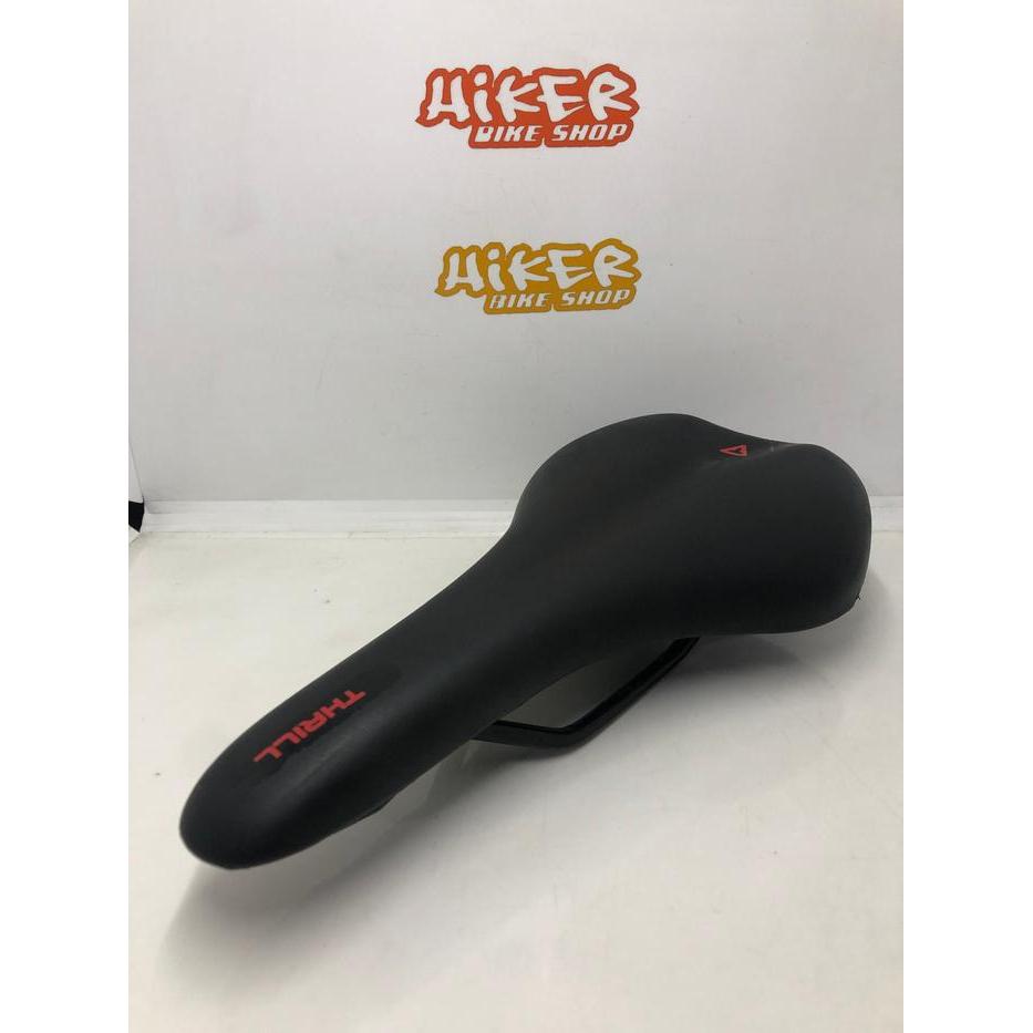 Sadel Saddle MTB Seli Sepeda Lipat Road Thrill by Cionlli Lebar 14cm Steel Rail Bekas Normal
