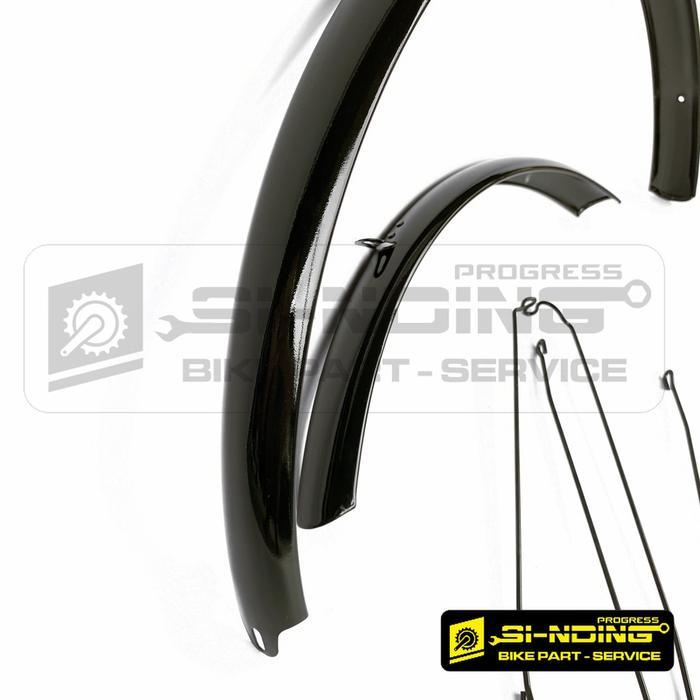 Mud Guard Fender Spakbor Slebor Sepeda POLYGON MTB Gravel Federal 26 In 700 C Bulat Setengah
