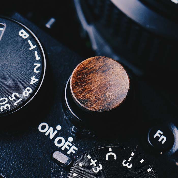 Tombol Pelepas Rana Kayu Kayu untuk Fuji Fuji XT2 XT3 XT4 XT10 XT20 XT30 X-PRO2 X100F FujiFilm X100V