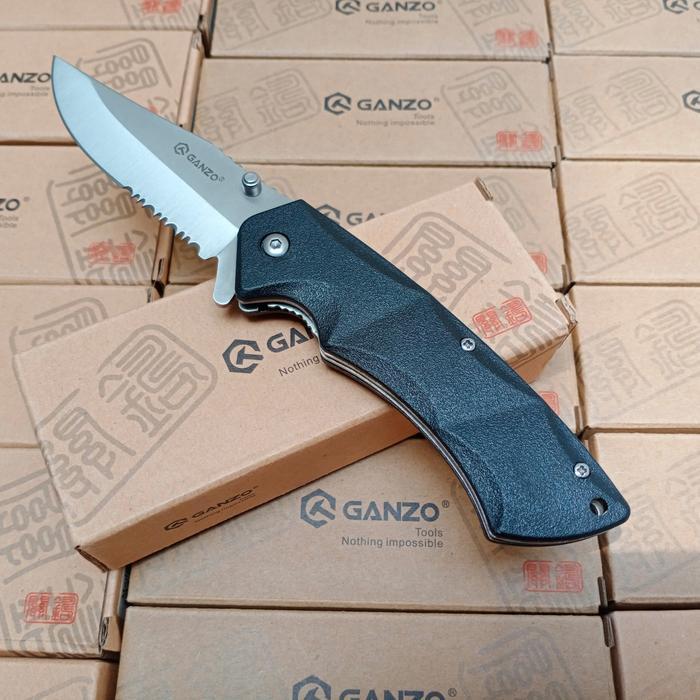 Terlaris Folding Knife Ganzo G617 Pisau Lipat Saku Knive 617 Outdoor Camping