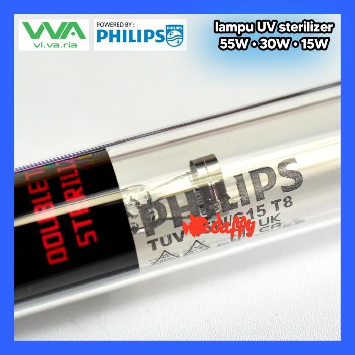Lampu Uv Vivaria Philips 6W 11W Sterilizer Akuarium Kolam