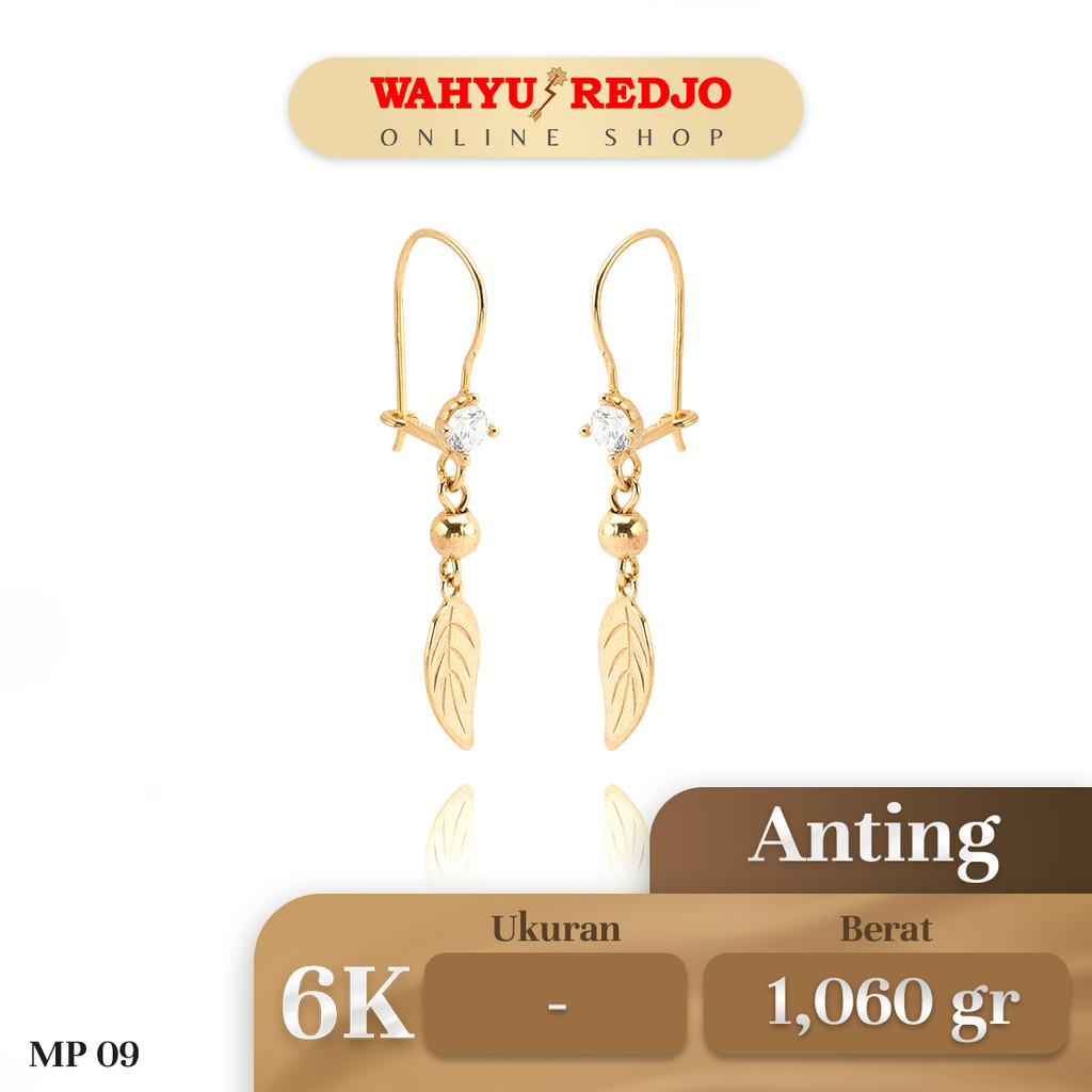 Anting Emas Kadar 6K Wahyu Redjo AN-6K 30132660