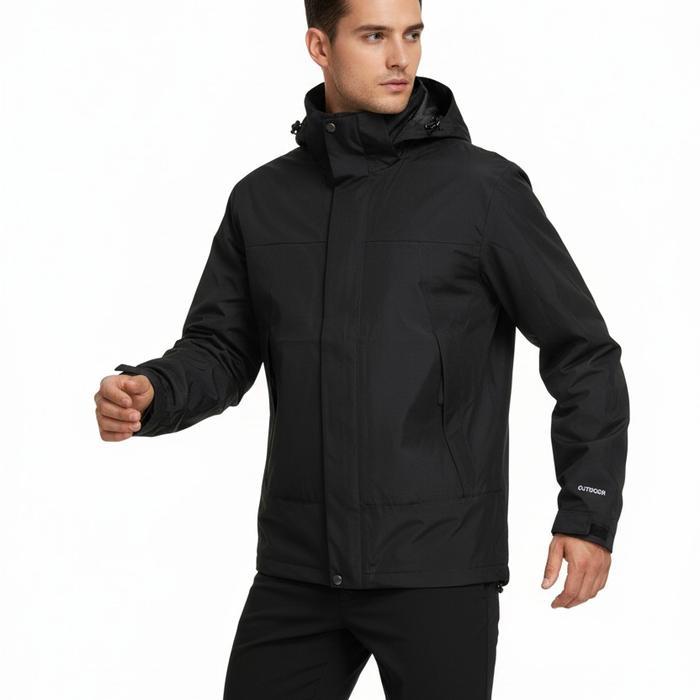 Eiger - Jaket Gunung Outdoor Trekking Hiking Pria Jaket Motor Jaket Olahraga Waterproof Premium