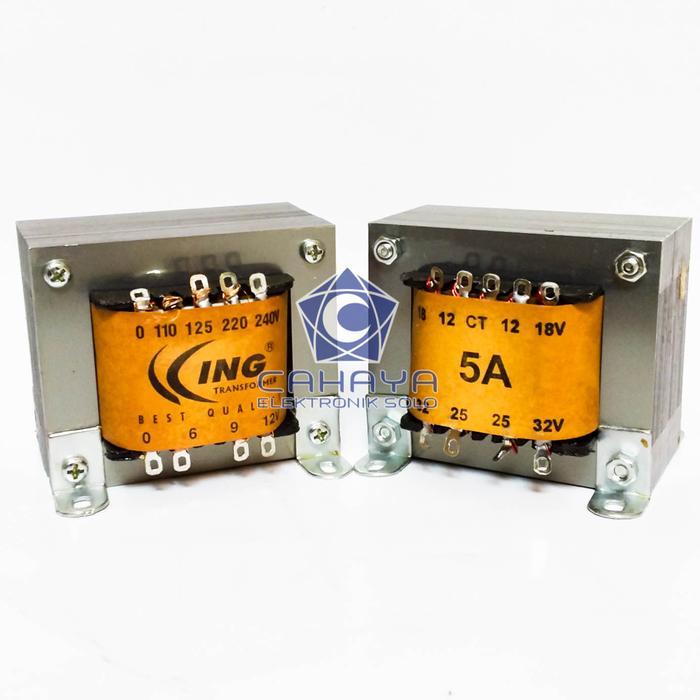 Trafo 5A King CT 32V Output Murni Ampere 5aH Power Supply Adaptor