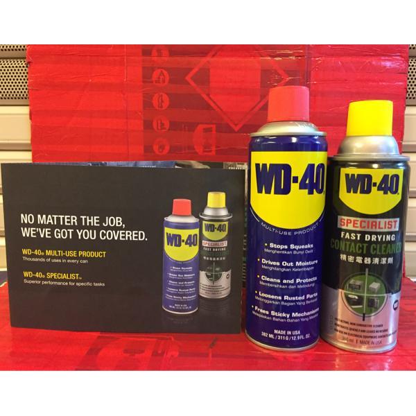 Wd40/Wd 40/Wd382 Ml + Wd40 Contact Cleaner