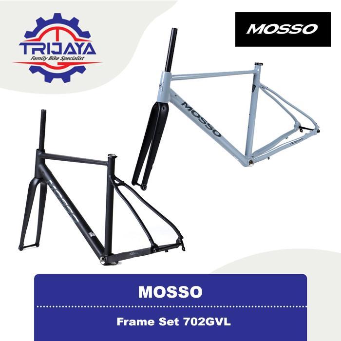Mosso 702Gvl Frame Set Sepeda Gravel [700C] Alloy
