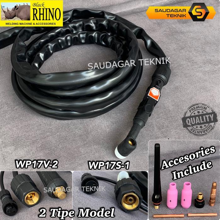 Tang Las Tig Manual Otomatis Stang Las Argon Tig Torch Rhino