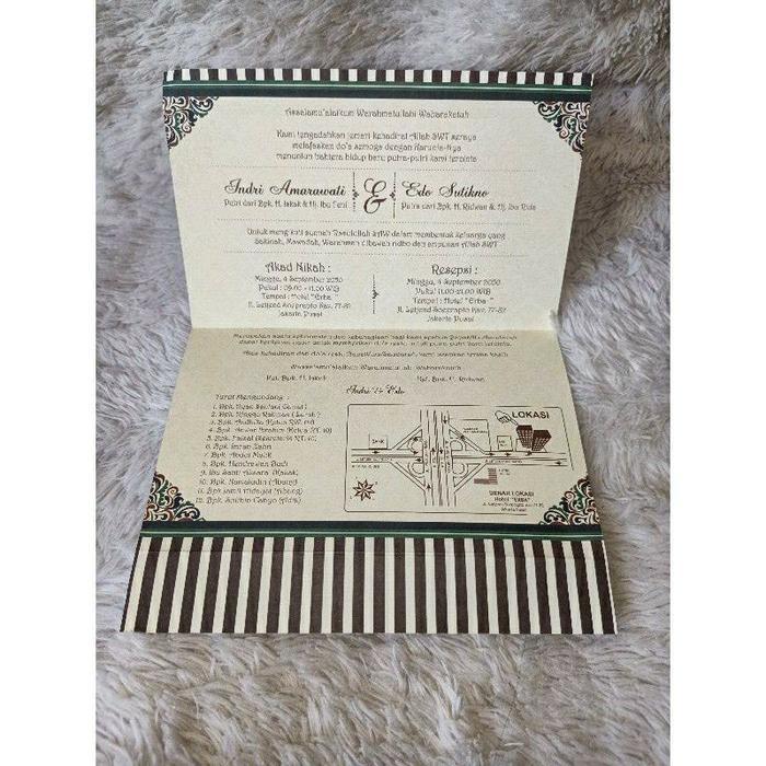 Undangan Blangko kosong ERBA 88211 isi 100 Lembar