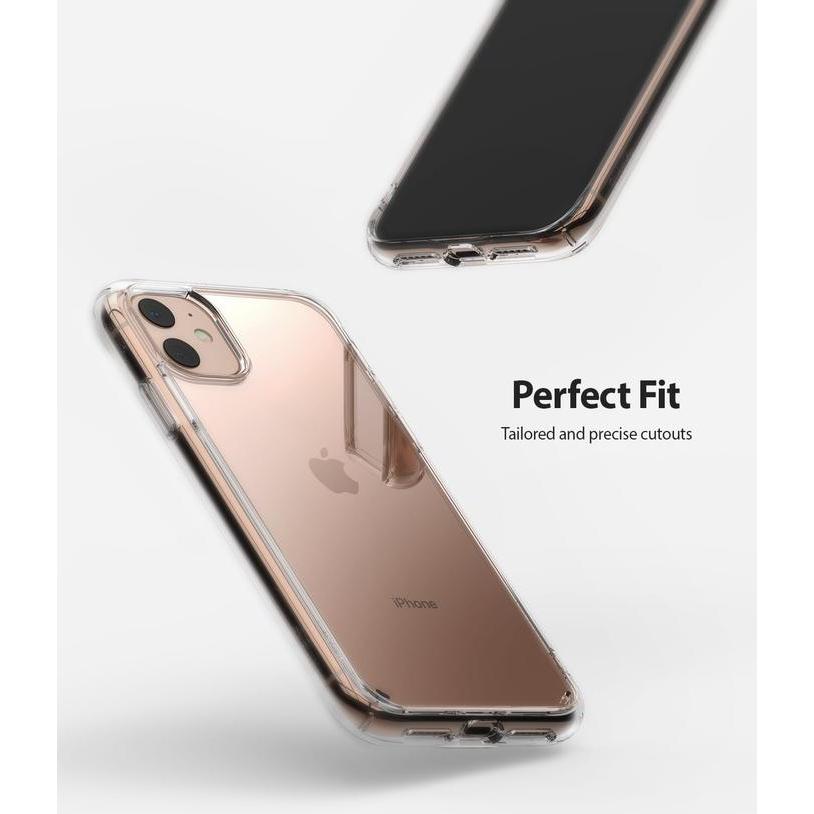 Ringke Casing Compatible For Iphone 11 Fusion Clear Bening Case No Yellowing Tipis Softcase Slim