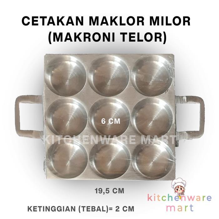Cetakan Maklor Milor Cilor Kue Bikang Martabak Mini Maklor Cilor Lumpur Apam Tebal Anti Lengket