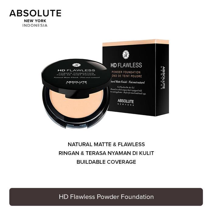 Absolute New York Hd Flawless Powder Foundation