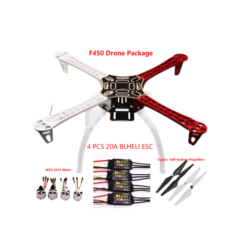 SPECIAL F450 Drone Kit With 450 Frame For  APM PIXHAWK 4 Axis RC Multicopter Quadcopter Heli Multi-R