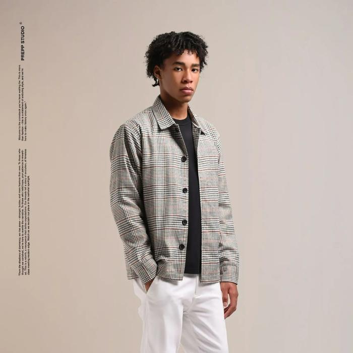 sar TWP Remy Tartan Jacket Jaket Pria