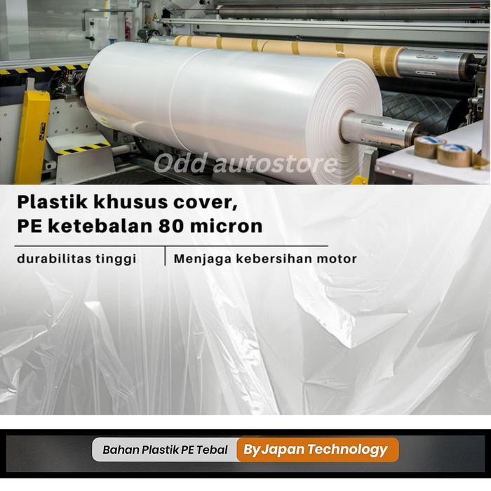 Cover motor transparan / sarung motor ADV waterproof