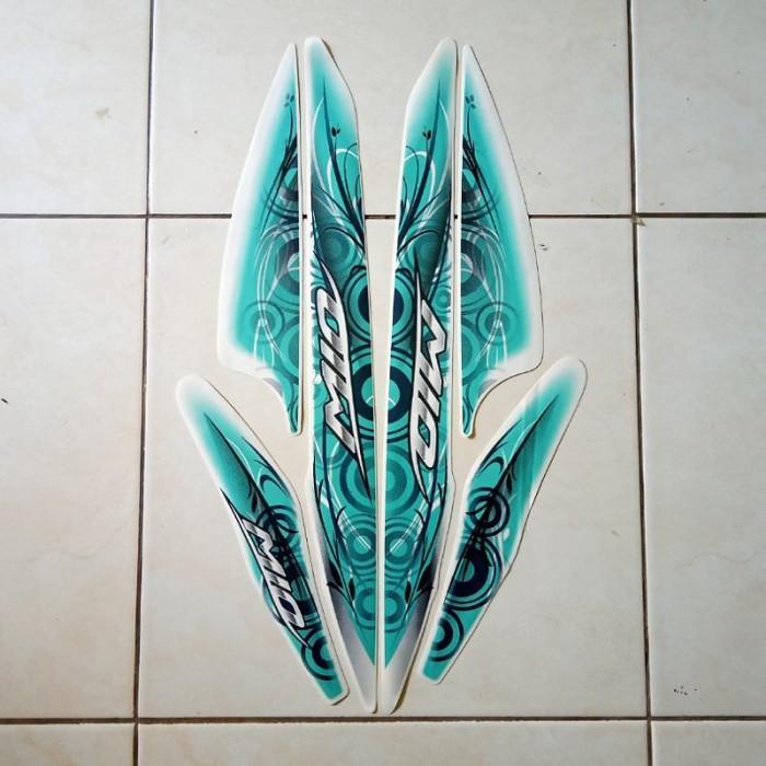 STRIPING STICKER MOTOR Mio Sporty 2011 Putih