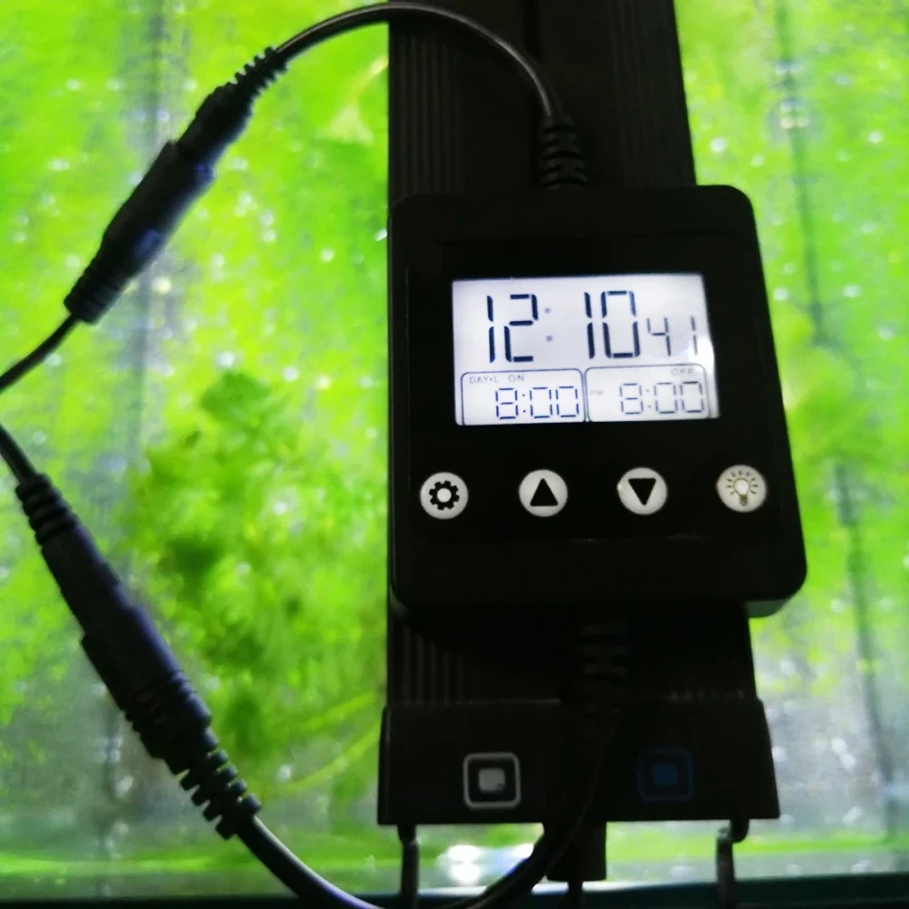 Aquarium Dimming System Fish Tank LED Light Timer Dimmer Controller Full Spectrum Lighting